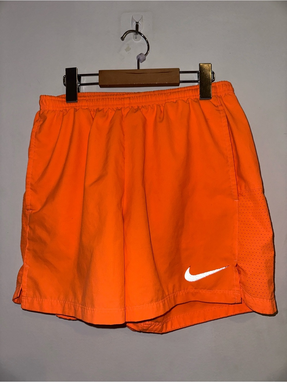 Nike Dri-fit Orange Athletic Shorts